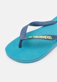 Havaianas BRASIL LOGO UNISEX - Sandálias em T - nautical blue