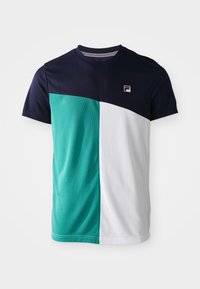 CHRISTIAN - Sport T-Shirt - nav /ultramarine green