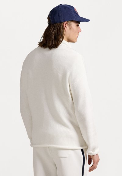 Polo Ralph Lauren THE I HEART POLO FLAG SWEATER - Striktrøje - deckwash white