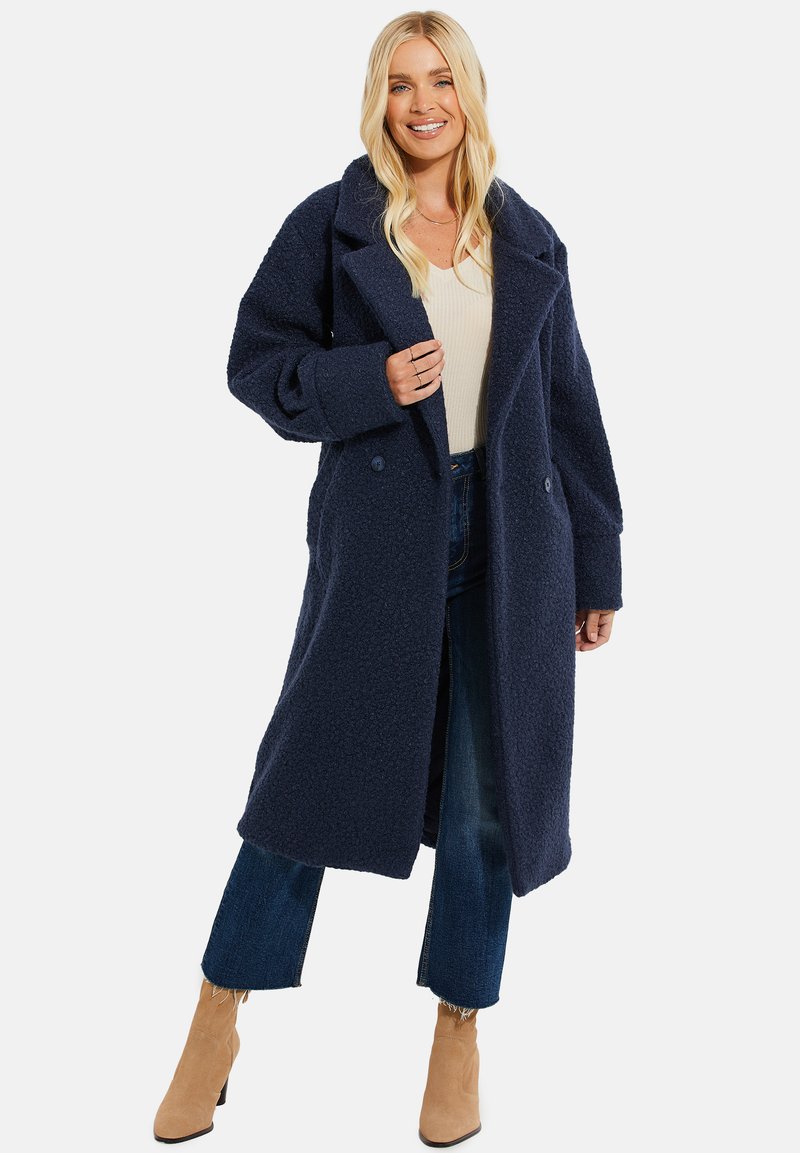 Threadbare SUNFLOWER FORMAL Classic coat navy/blue Zalando.ie