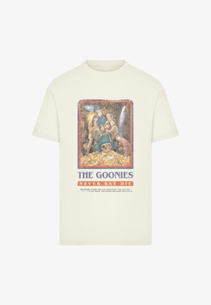 Merchcode, THE GOONIES POSTER TEE - Triko s potiskem - sand