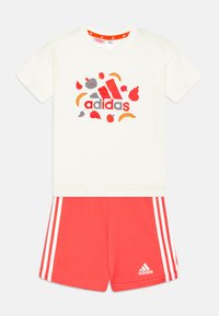 adidas Performance - FRUIT SET - Pantalón corto de deporte - ivory/bright red Imagen en miniatura 1