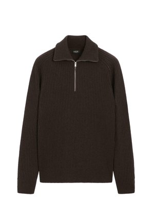 MOCK NECK SWEATER  - Maglione - bordeaux