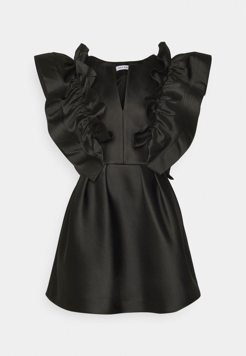 Dice Kayek Cocktailjurk zwart