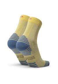 Danish Endurance HIKING LIGHT - Calcetines de deporte - yellow flint grey