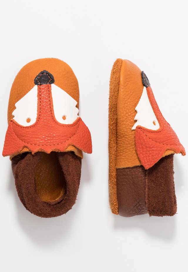 FUCHS - Chaussons pour bébé - castagno/orange