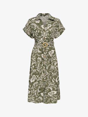 ONLY, ONLJAKIRI Linen Long - Särkkleit - khaki