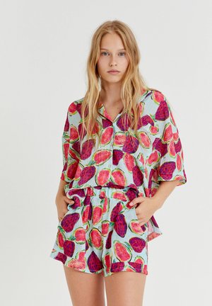 MIT FRÜCHTEPRINT - Shorts - pink