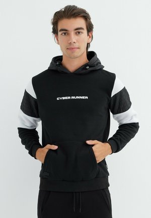 INSIDE LAS MANGAS - Jersey con capucha - black