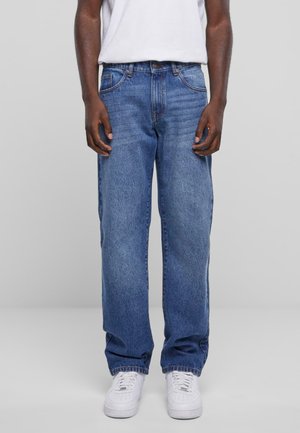 HEAVY OUNCE - Jeans Straight Leg - new mid blue washed