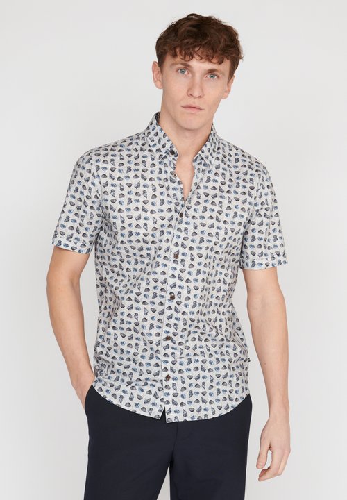 Vic Ss Aop Top Chinois Green Dot