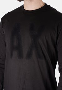 Armani Exchange Maglietta a manica lunga - nero