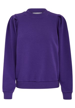 Minus MIMIKA LONG SLEEVE SWEAT - Felpa - violet indigo