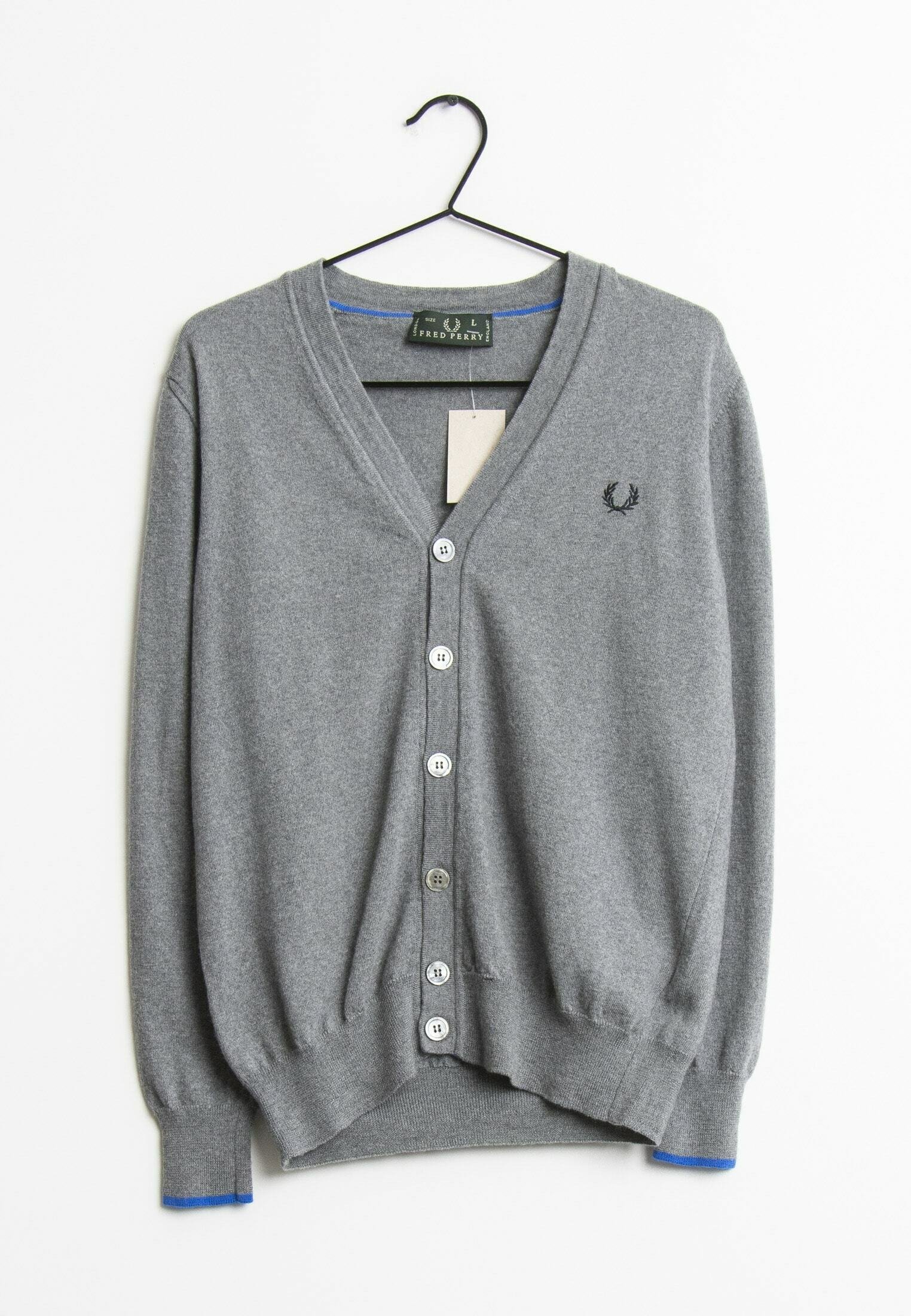 fred perry vest grijs