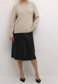 Cream Jersey de punto - beige