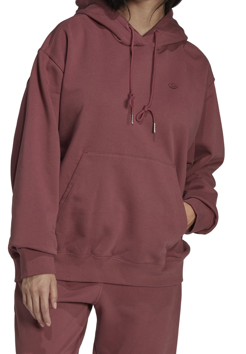 adidas Originals Hoodie bordeaux/bordeauxrood (Pre-owned