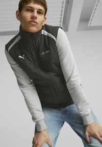 Puma AMG PETRONAS MOTORSPORT - Veste sans manches - Black/noir - ZALANDO.FR