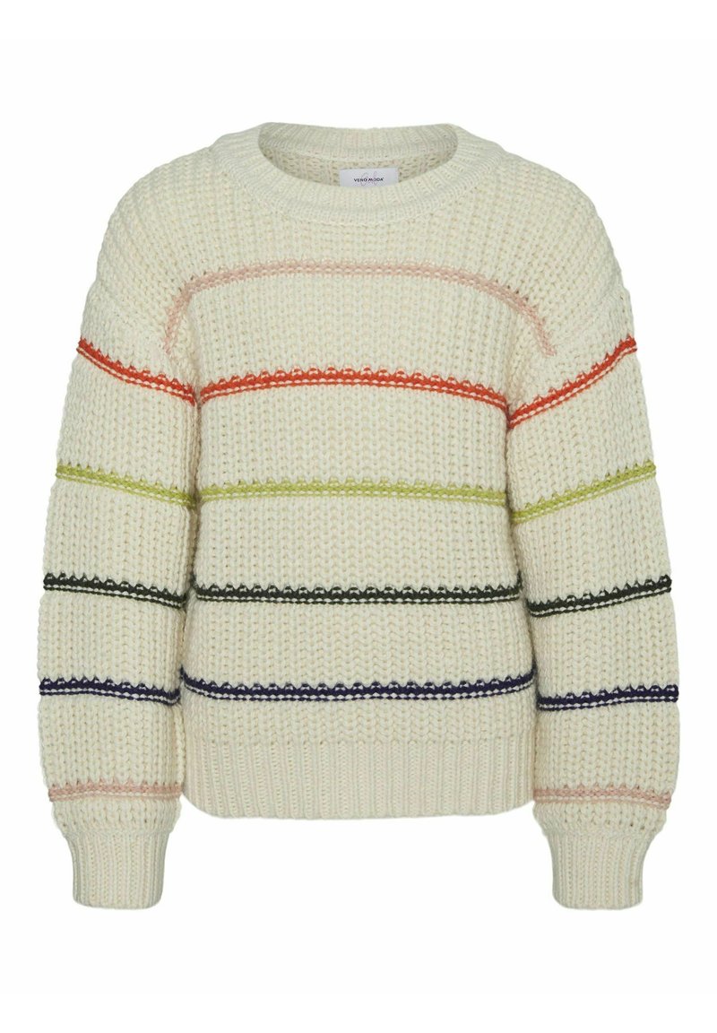 VERO MODA Girl DEBBIE LS O-NECK - Stickad tröja - birch