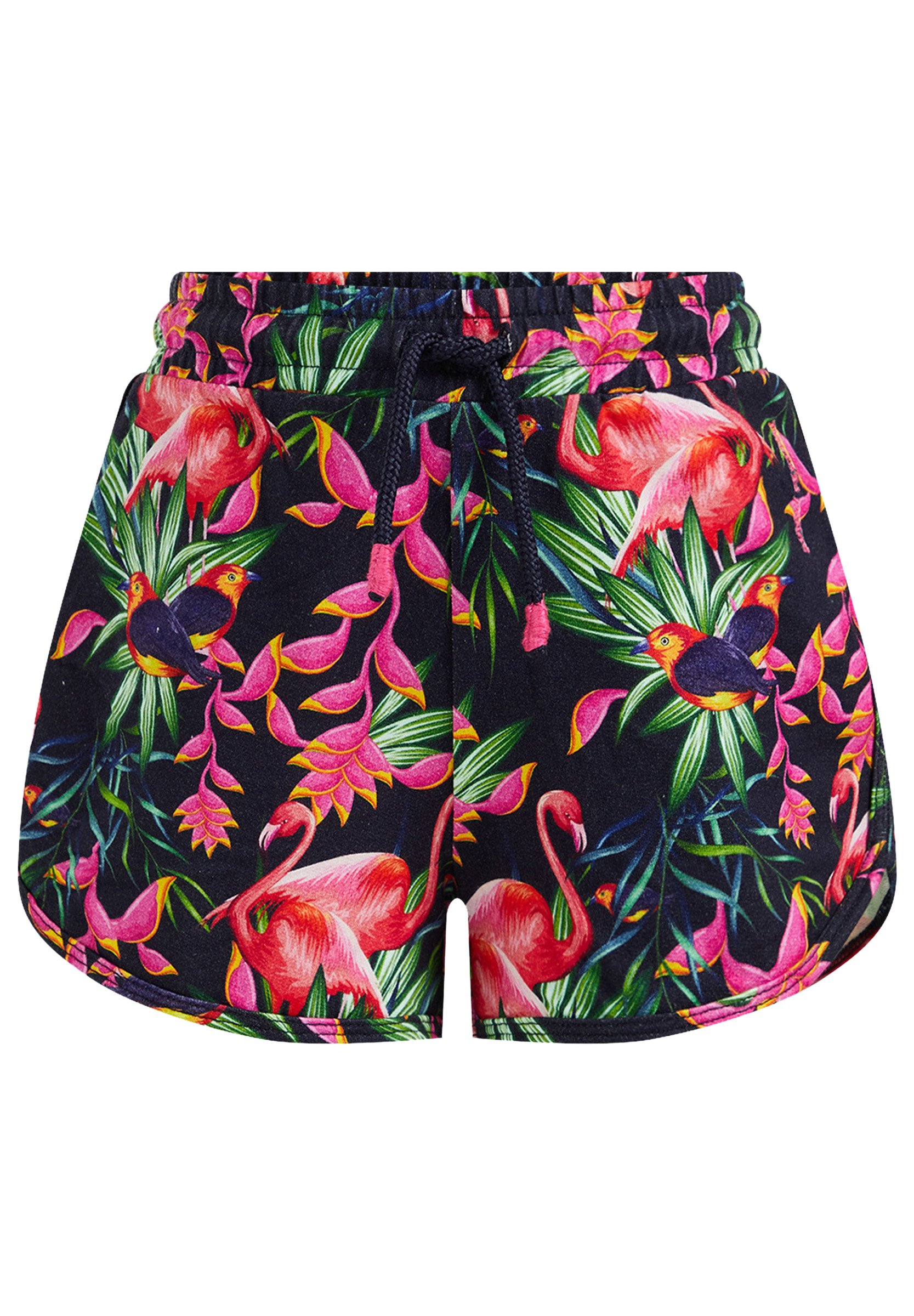 WE Fashion WE FASHION SWEATSHORT MET DESSIN - Shorts - blue/blu scuro -  Zalando