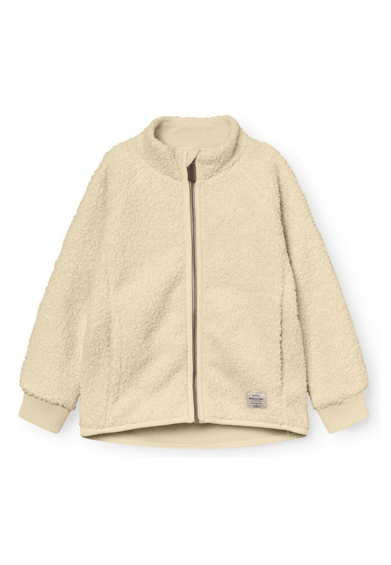 MINI A TURE MATCEDRIC ZIP JACKET UNISEX - Giacca in pile - boulder sand