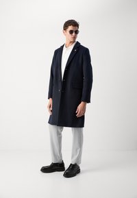 Scotch & Soda CLASSIC OVERCOAT - Classic coat - night