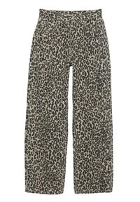 LEOPARD PRINT - Baggy-farkut - brown