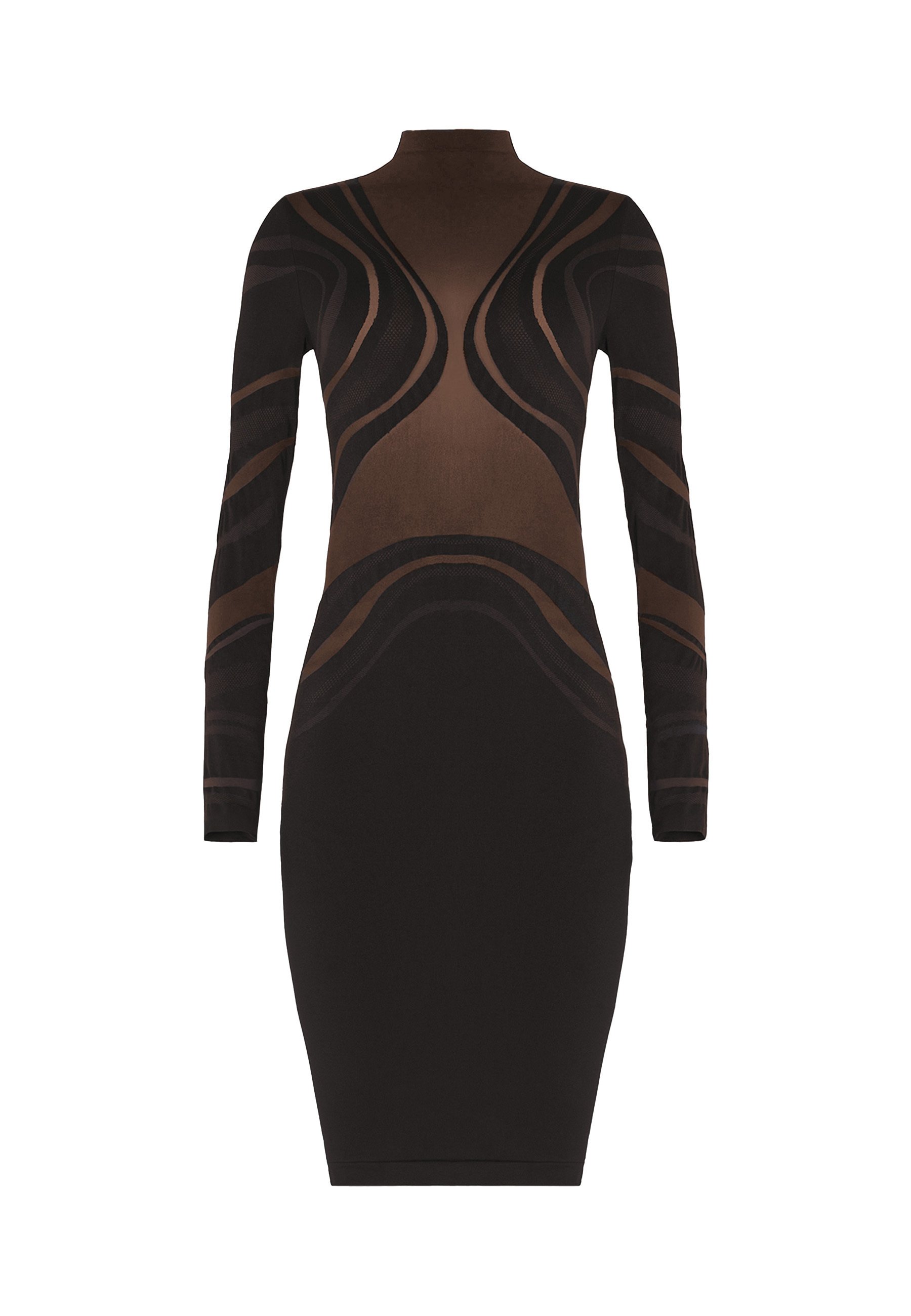 Wolford VENUS - Shift dress - umber black/brown - Zalando