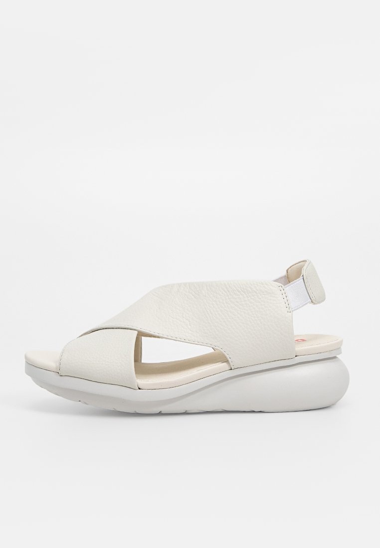 Camper Sandalen met sleehak wit
