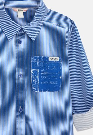 Guess, POPELINE REGULAR HEMD - Overhemd - hellblau