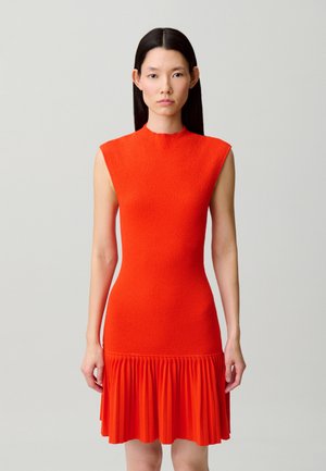 Vestido de tubo - tangerine