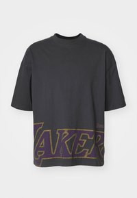 New Era NBA LOS ANGELES LAKERS OVERSIZED T-SHIRT - T-Shirt print - black