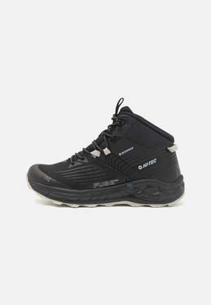 FUSE TRAIL MID WP - Outdoorschoenen - black/charcoal/cool grey