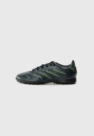 adidas Performance COPA PURE III LEAGUE UNISEX - Fotbollsskor till gräs - core black/solid grey/lucid lemon