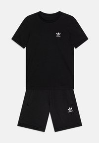 adidas Originals - TEE KIDS UNISEX SET - Shorts - black Miniatuurafbeelding 1