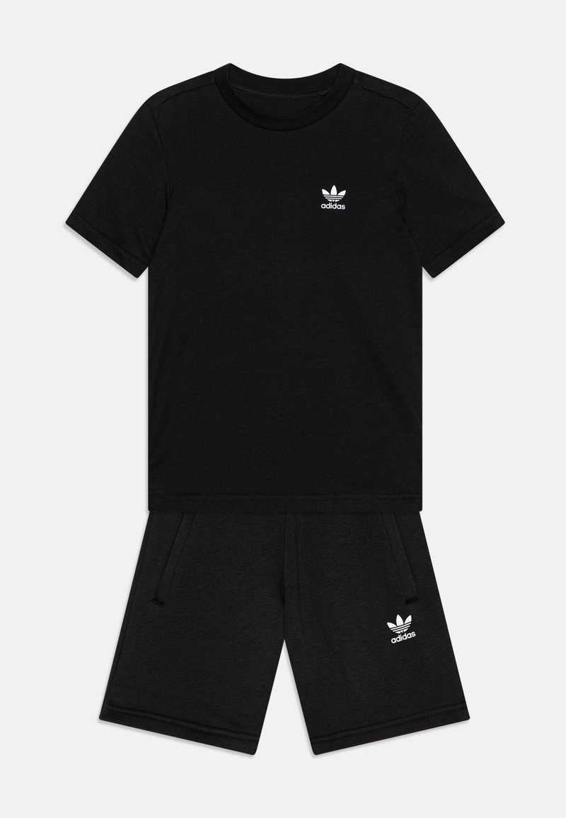 adidas Originals - TEE KIDS UNISEX SET - Shorts - black, Förstora