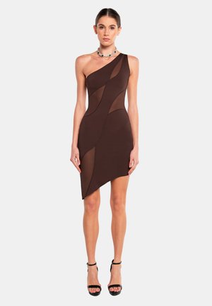 CURVE - Etuikleid - brown