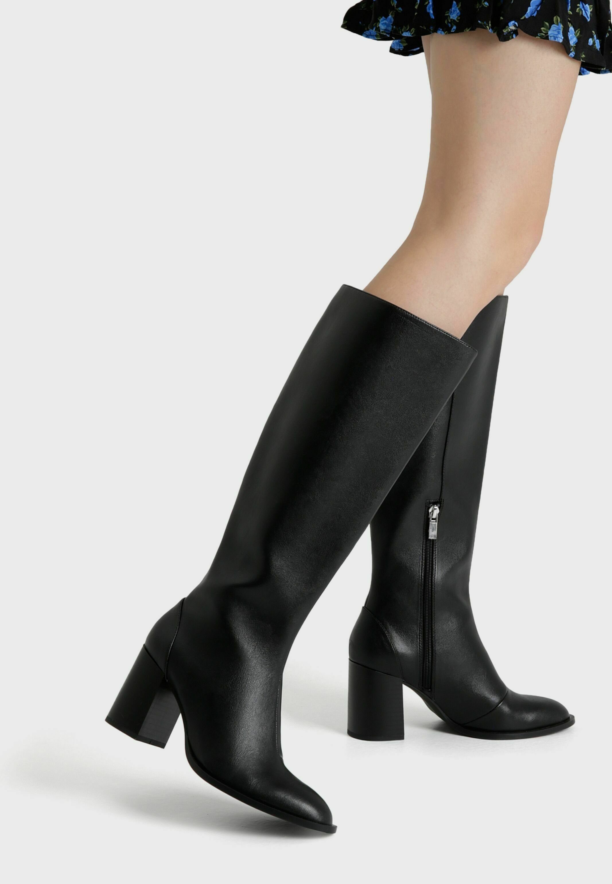 Bershka Laarzen - black/Zwart - Zalando.nl