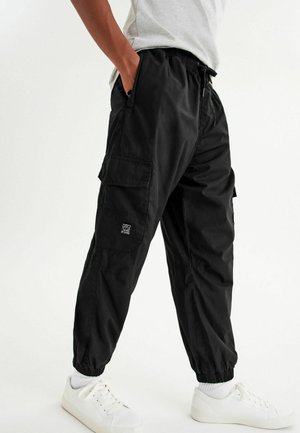 Pantaloni cargo - black