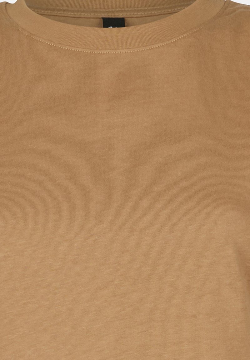 Damen T-Shirts | Eksept by Shoeby SHOULDER PADDING TEE Top brown/braun - KR16334 Damen T-Shirts | Eksept by Shoeby SHOULDER PADDING TEE Top brown/braun - KR16334