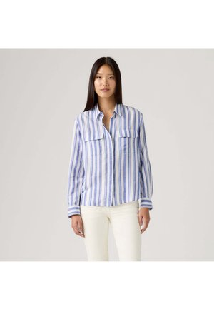 ELAINE UTILITY - Hemdbluse - bold stripe blue