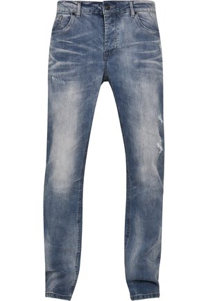 Brandit HERREN  - Jeansy Straight Leg - blue washed