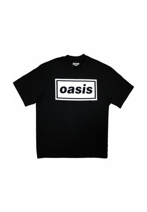 DECCA BAND LOGO LIMITED EDITION BOXY - Print T-shirt - black