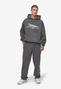 Pegador BLAMOR OVERSIZED HOODIE - Felpa con cappuccio - washed anthracite