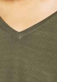 Kaffe Strickpullover - olive