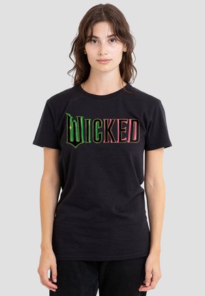 Universal Studios, WICKED MOVIE LOGO - Print T-shirt - black