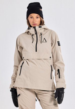 ASPEN SHELL ANORAK W - Snowboard jacket - sand