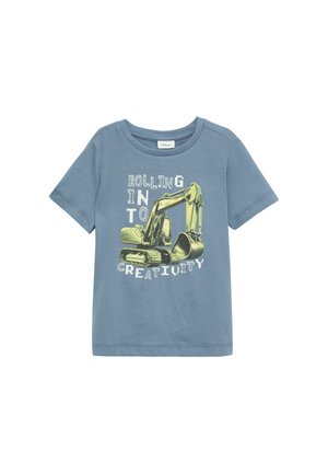 MIT FRONT - T-shirt imprimé - blassblau