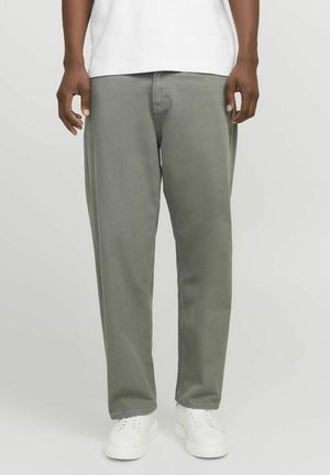 WIDE LEG FIT -POCKET - Džinsi ar taisnām starām - mulled basil