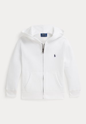 Polo Ralph Lauren FLEECE FULL-ZIP HOODIE 2-6Y - Cipzáras pulóver - white