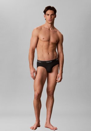 Calvin Klein Underwear, 5 PACK - Σλιπ - b- black, harbor mist, dark purple, poseidon blue, olive night wbs
